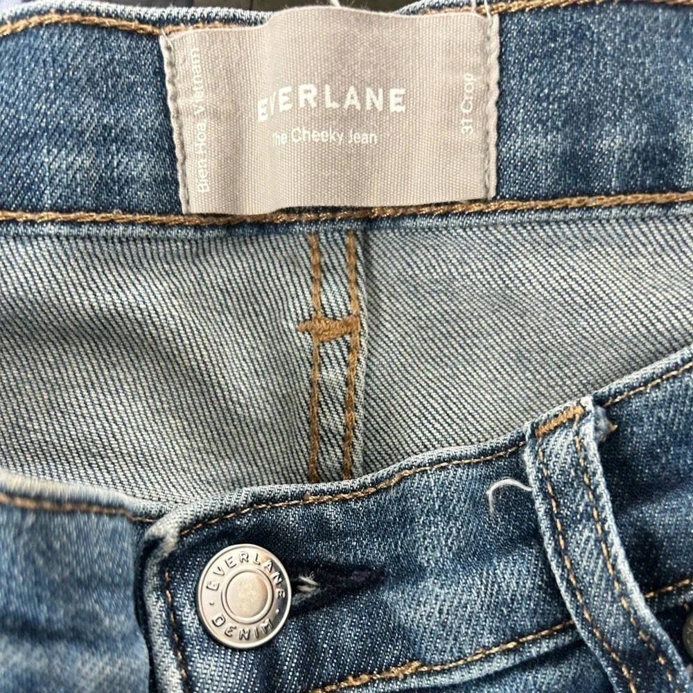 Everlane The Cheeky Jean Size 31 Crop - Picture 4 of 5